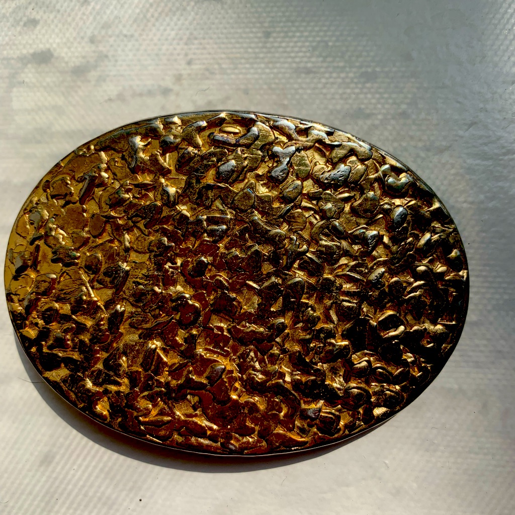 24k Gold Plated Belt Buckle